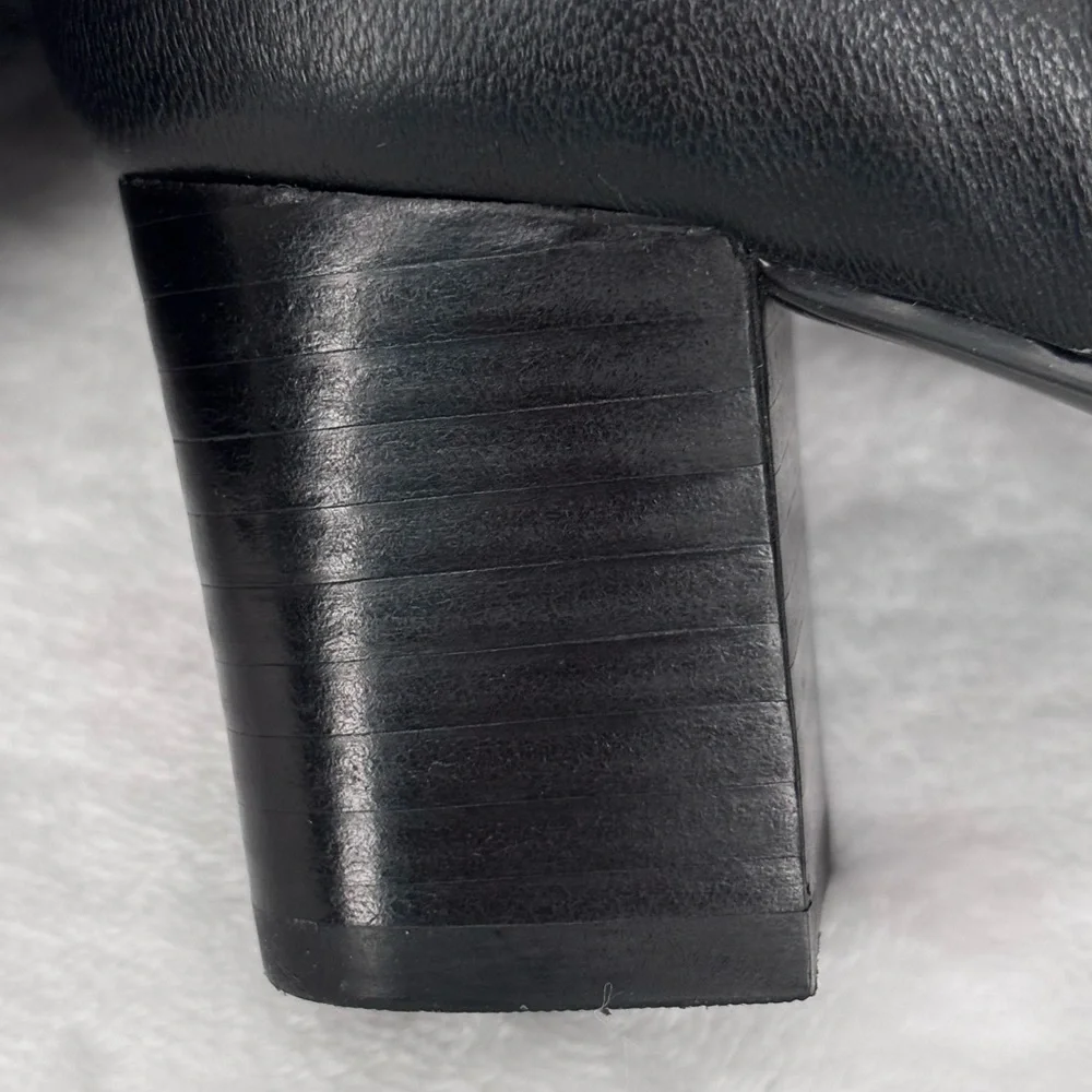 Bandolino Demelza Black Genuine Leather Boots--6.5 - Picture 8 of 13